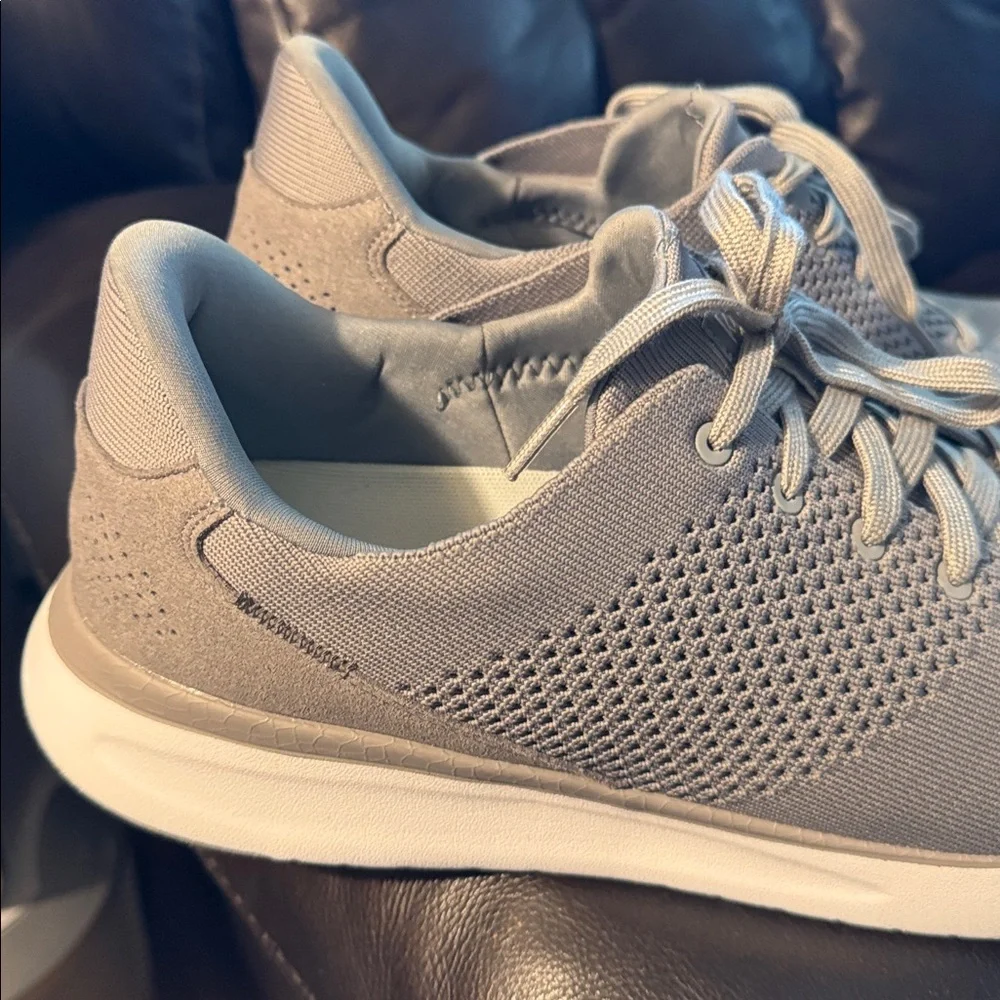 Kizik Lima Hands Free Lace Up Slip On Shoes Sneaker Gray Mens Size 13 - Picture 2 of 16